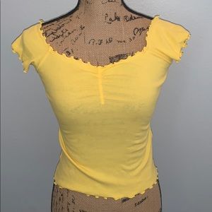 Hollister off the shoulder top.